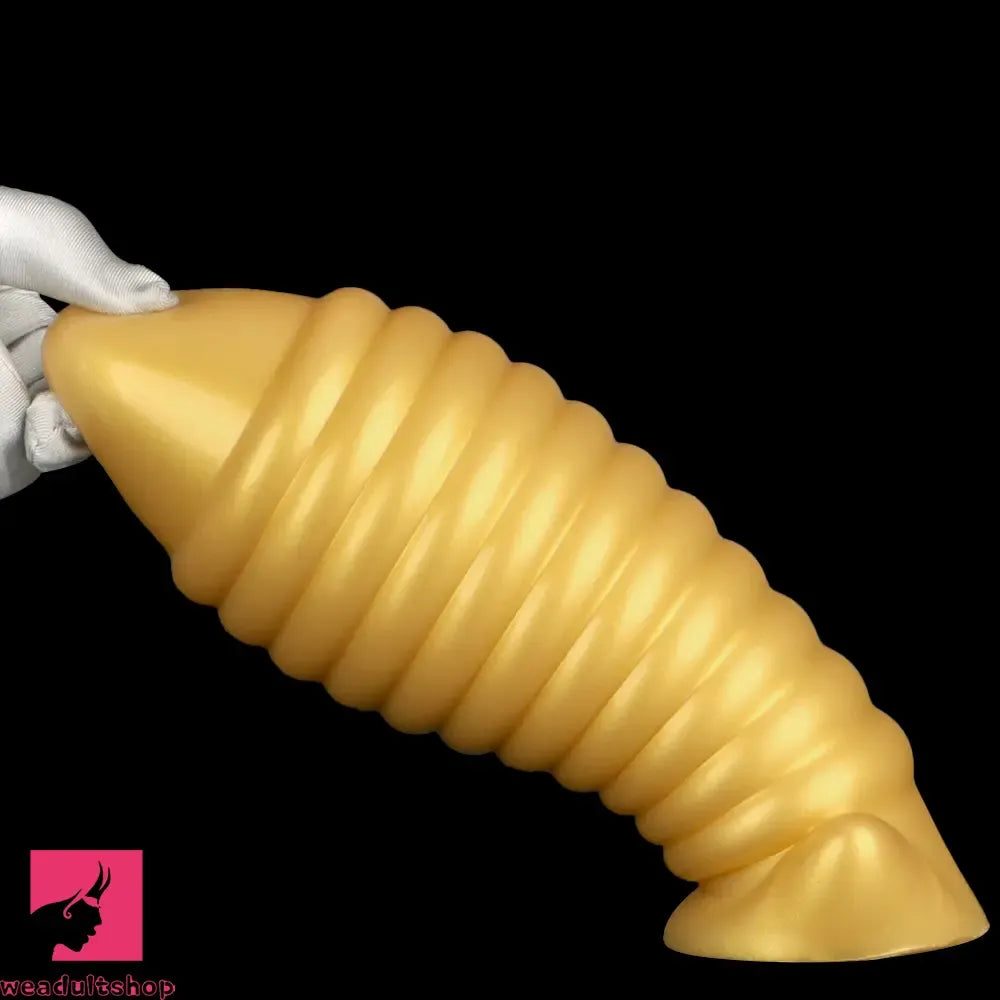 5.11in 7.08in 9.05in Dragon Egg Thread Silicone Soft Big Butt Cock Dildo