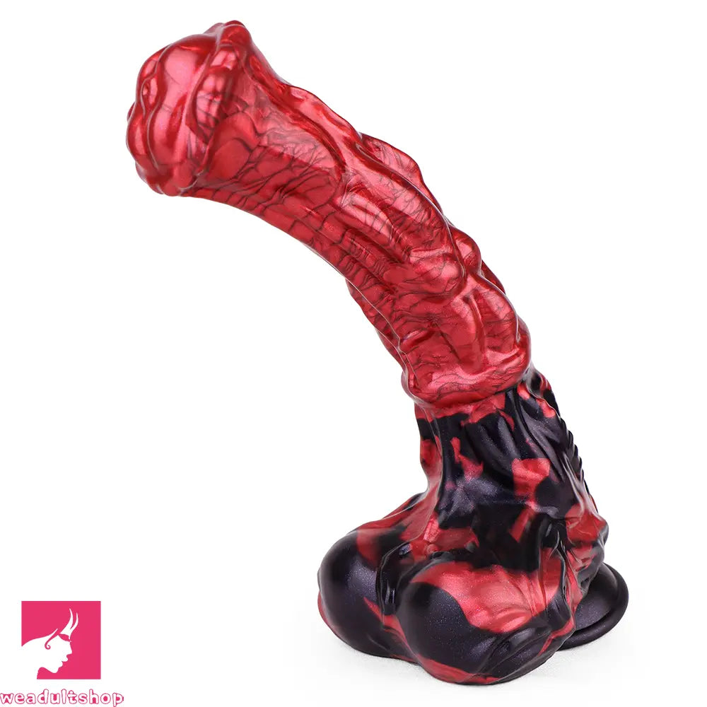 12.01in Horse Cock Dildo With Strong Suction Cup For Hands-Free Toy