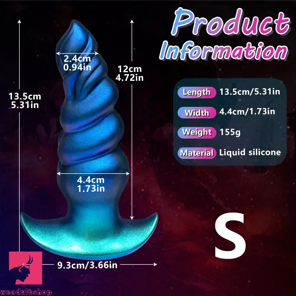 5.31in 6.29in 7.48in Knot Monster Silicone Dildo Anal Plug For Beginner Toy