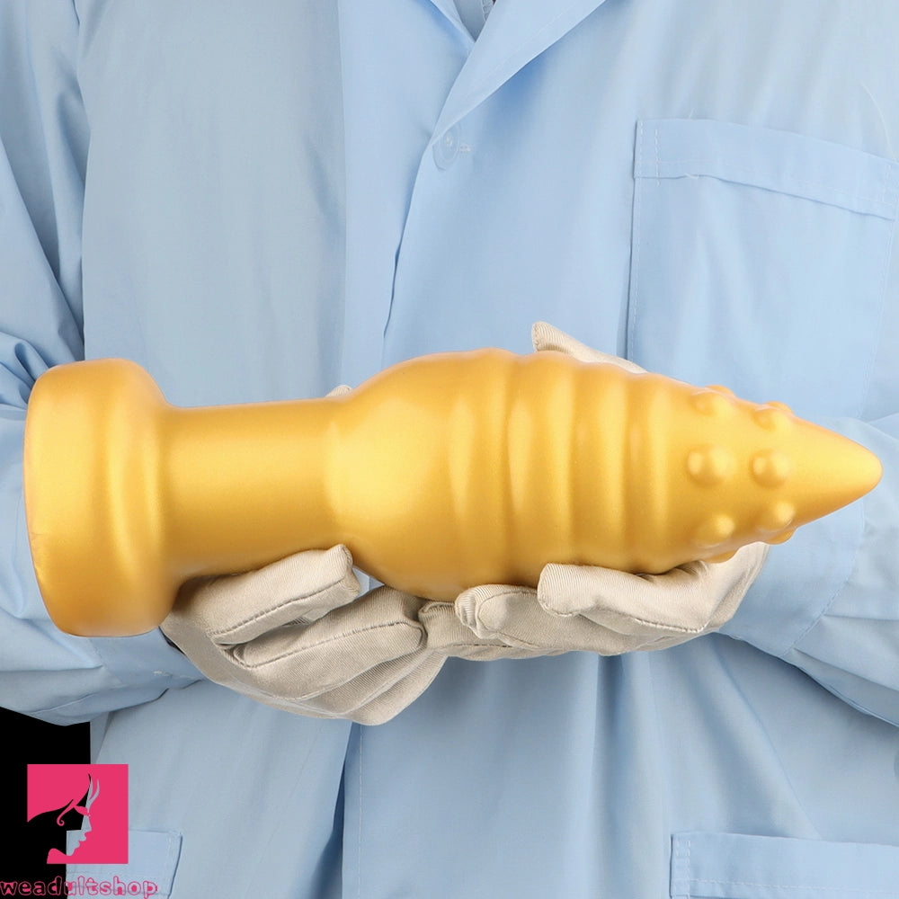 5.51in 7.87in 10.23in Extra Large Silicone Soft Spiked Pointed Cock Dildo