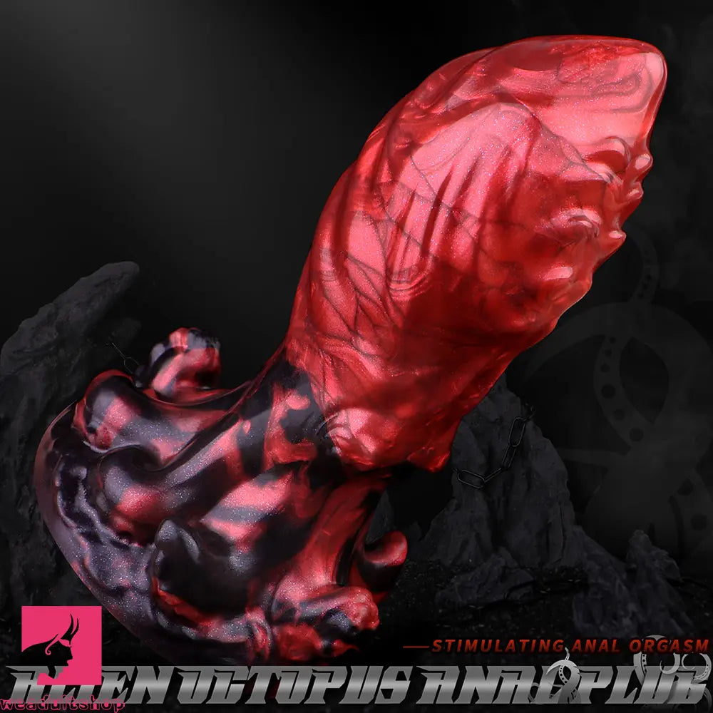 5.83in Monster Fantasy Silicone Soft Dildo Male Masturbator Anal Plug