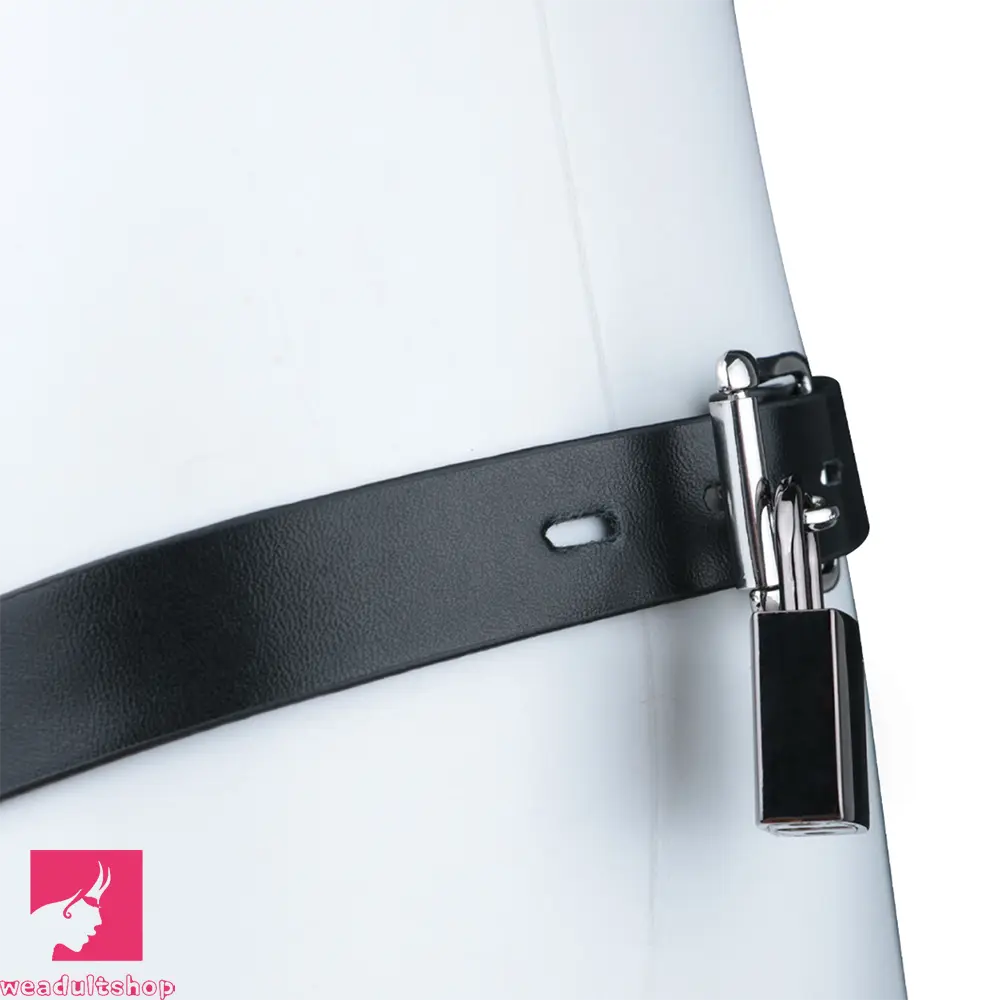 4.33in Strap on Chastity Dildo Wearable Realistic Cock Cage For Men Dilator