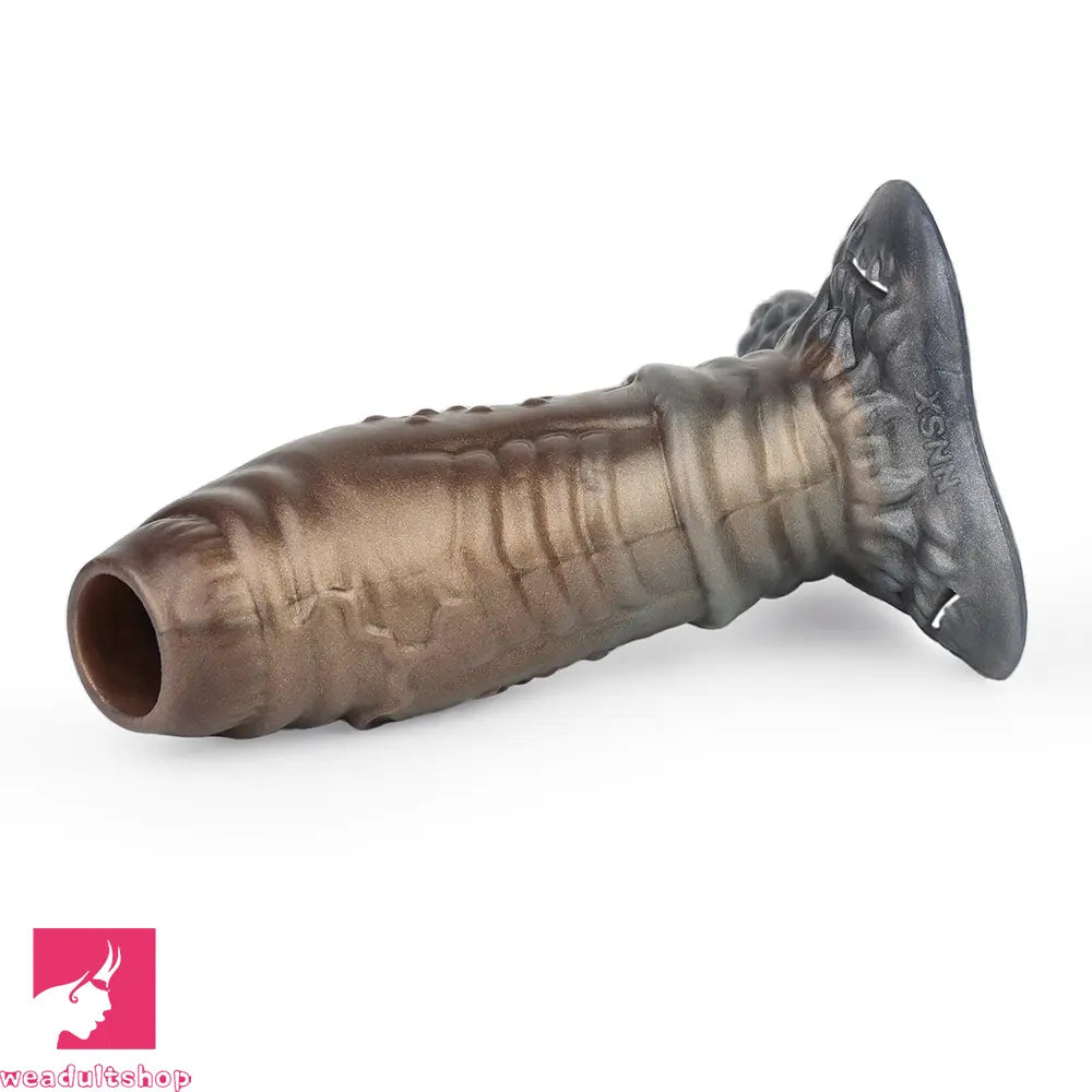 6.77in Tentacle Spiked Silicone Strap on Dildo Sleeve For Male Couples