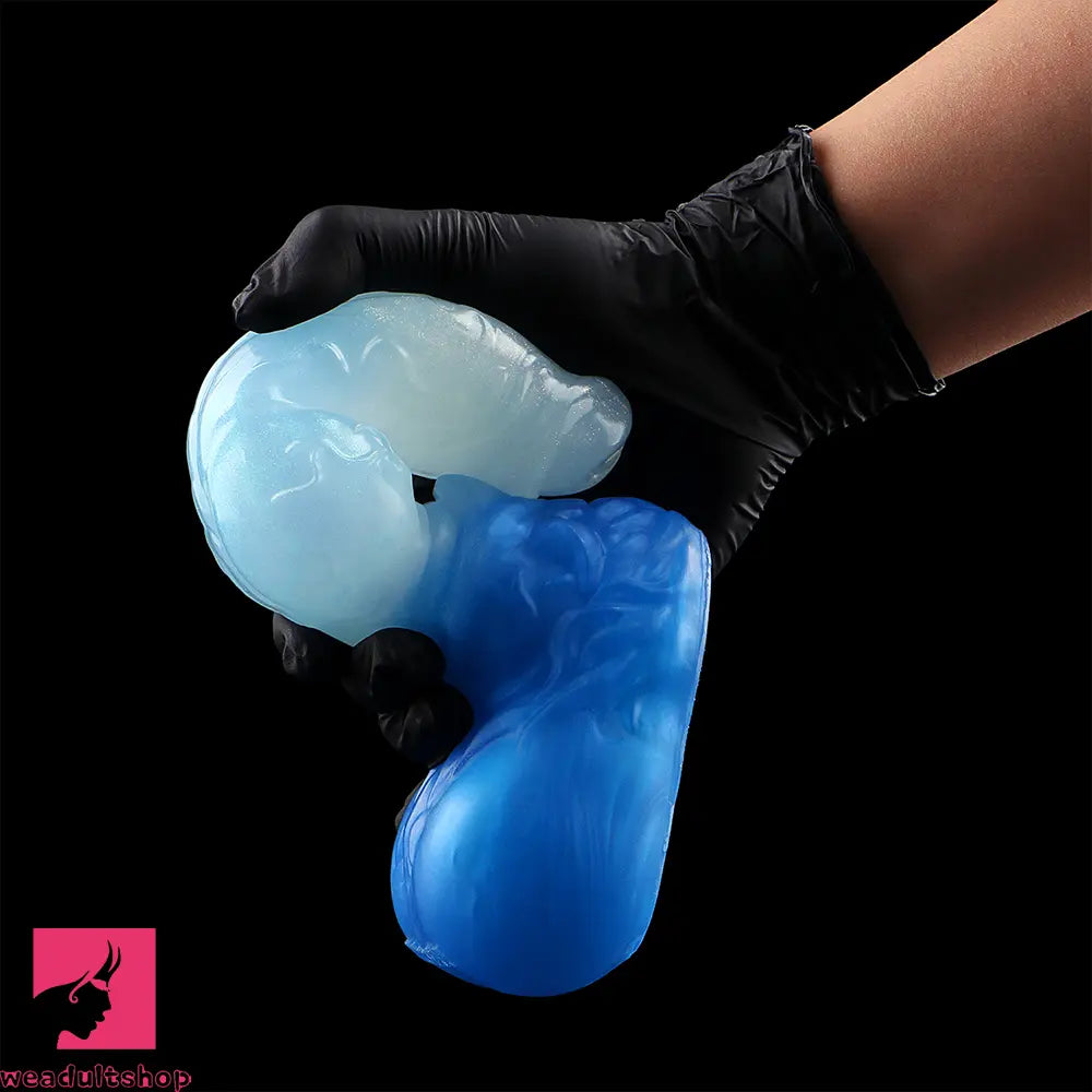 4.56in 5.9in 6.81in 8.07in Dog Knot Silicone Soft Fantasy Cock Anal Dildo