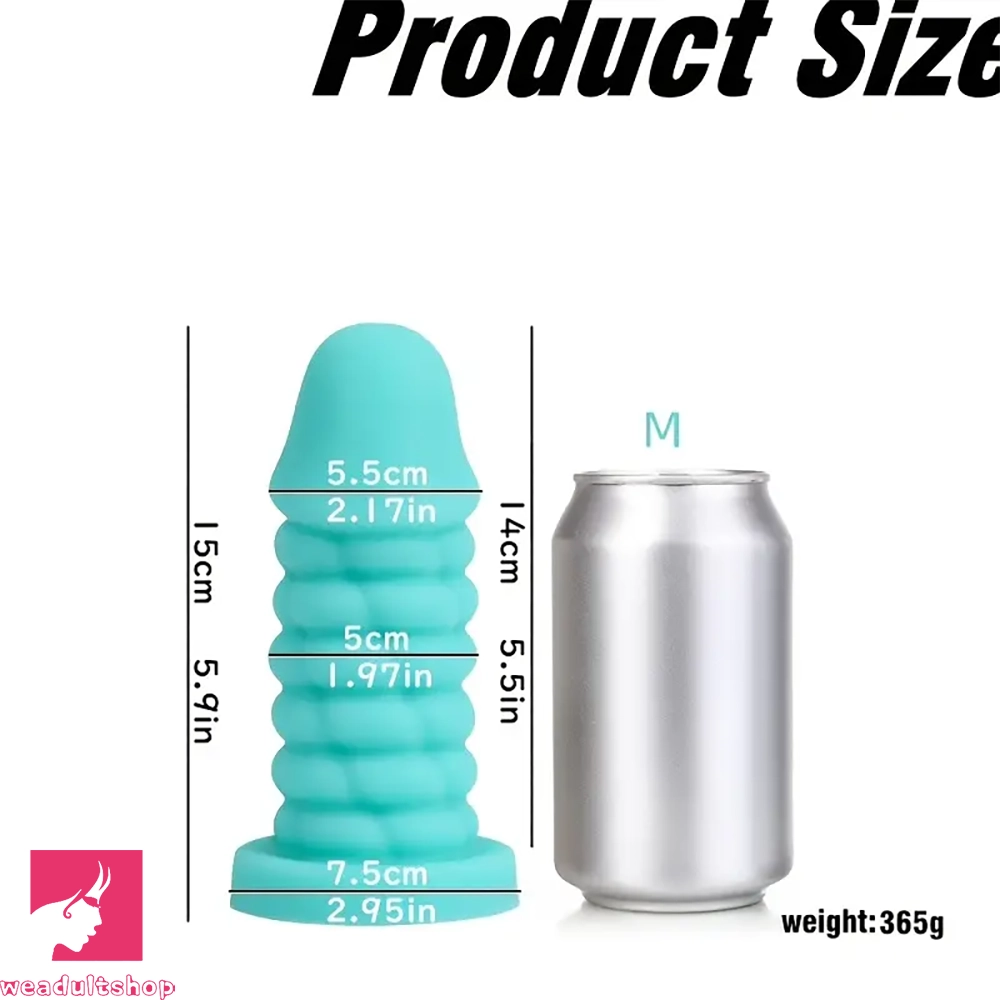 4.72in 5.9in 6.69in 7.87in 9.06in 10.24in Large Anal Plug Dildo Clit Toy