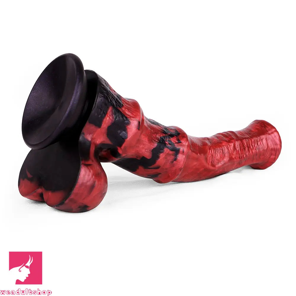 11.02in Liquid Silicone Horse Cock Big Dildo Large Toy Couple Foreplay