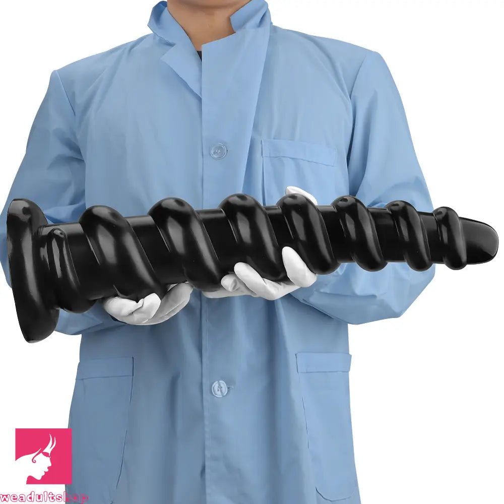 11.02in 13in 15.55in 17.32in 19.68in Super Long Huge Thread Butt Cock Dildo