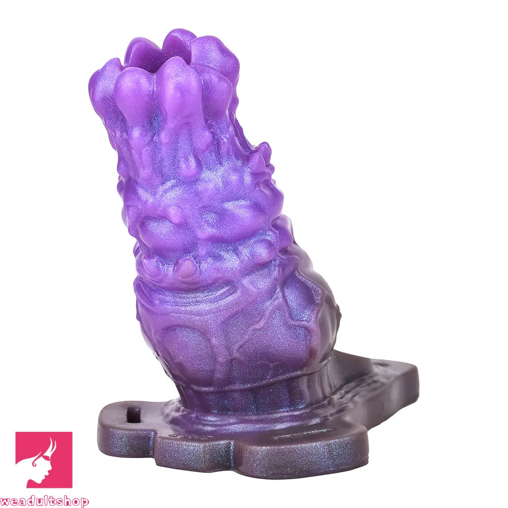 5.55in Dragon Silicone Floppy Beast Creature Fantasy Hollow Dildo Sleeve