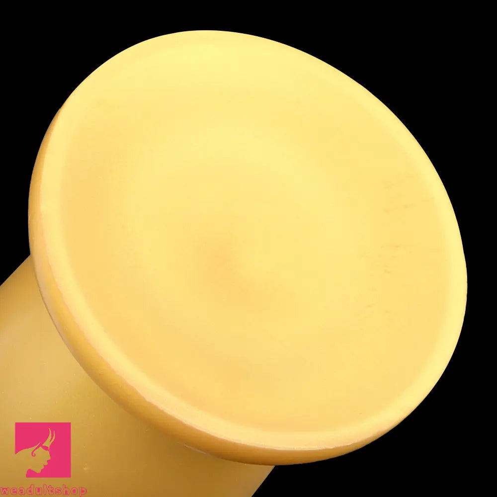 6.7in 10.23in Golden Silicone Extra Large Thick Butt Plug Dildo Butt Beads