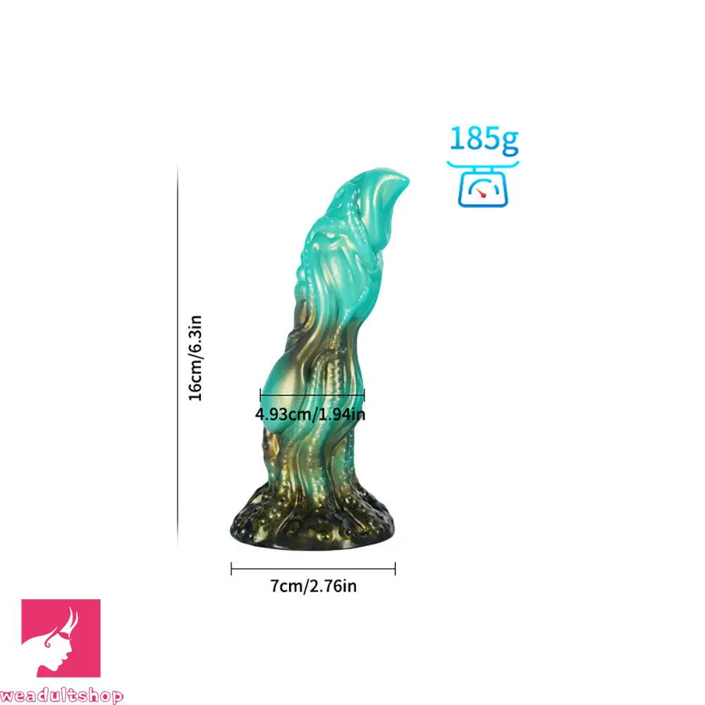 Realistic Monster Dog Animal Fantasy Knot Penis Soft Dildo Male Cock Toy