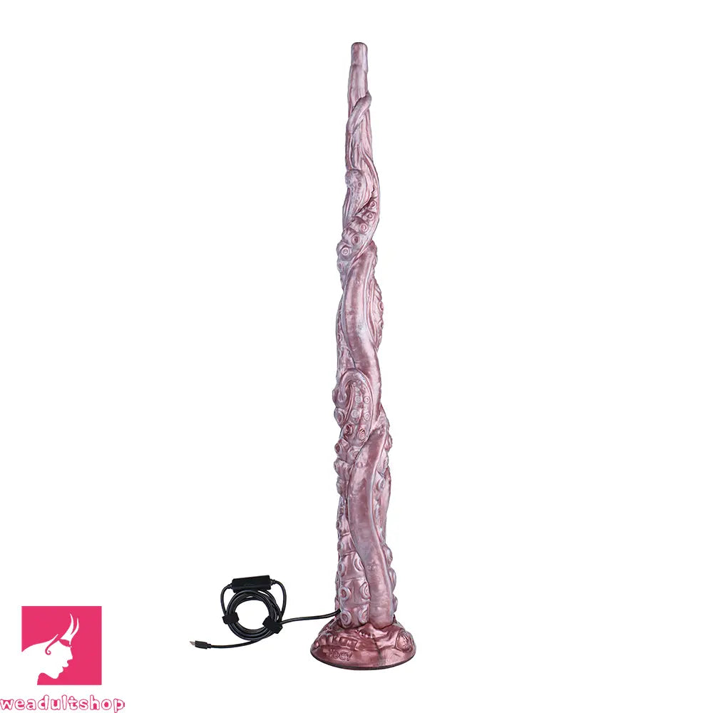 25in Tentacle Huge Long HD Camera Dildo Silicone Adult Toy Anal Stimulation
