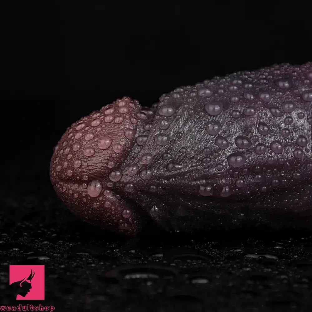 4.96in 6.42in Body-Safe Silicone Ultra-Realistic Penis Sleeve Love Dildo