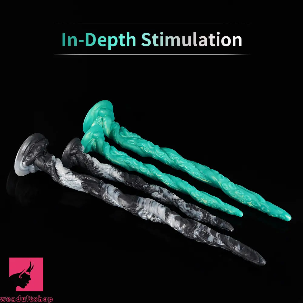 14.17in 18.9in Deepsea Tentacle Octopus Silicone Soft Big Long Odd Dildo