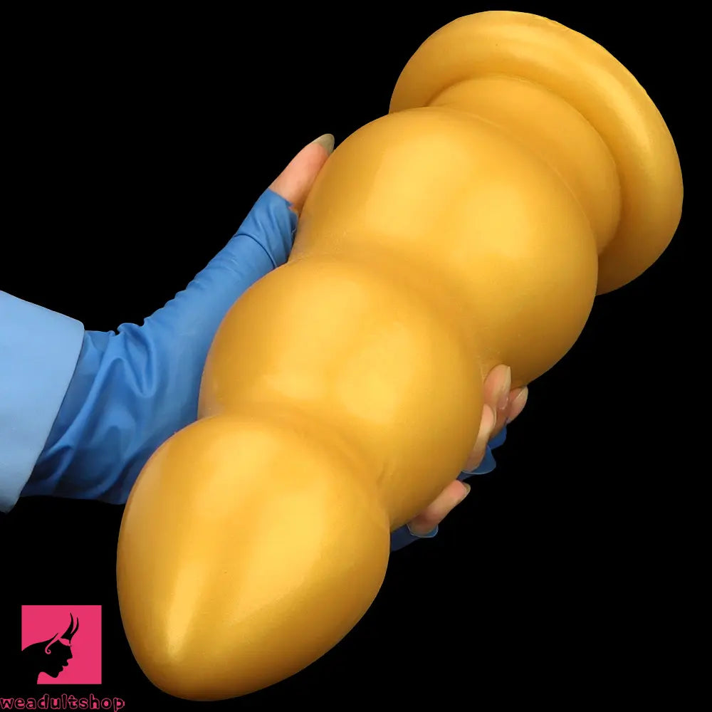 7.48in 8.85in 10.43in 12in Extra Large Gold Silicone Dildo Highquality Cock