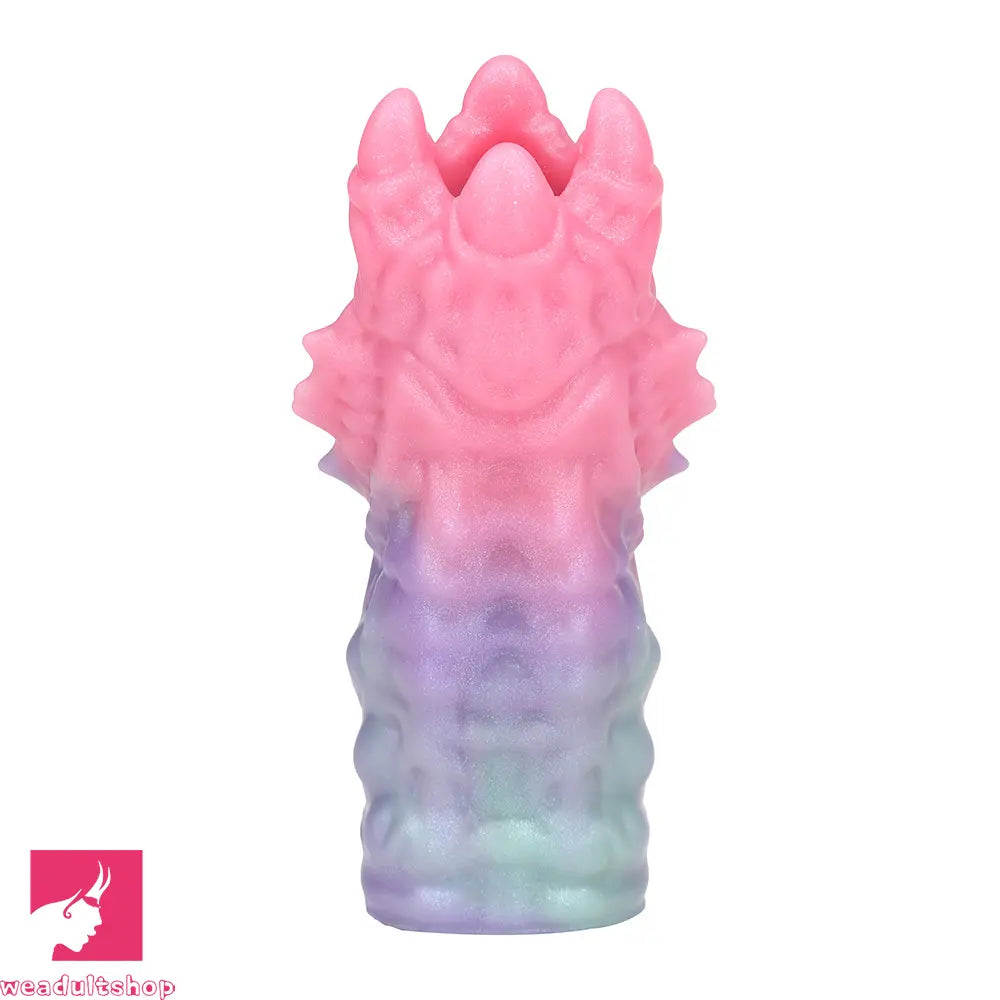4.8in Illusion Bloom SHAZ-3014 Fantasy Hollow Dildo Sleeve Extension