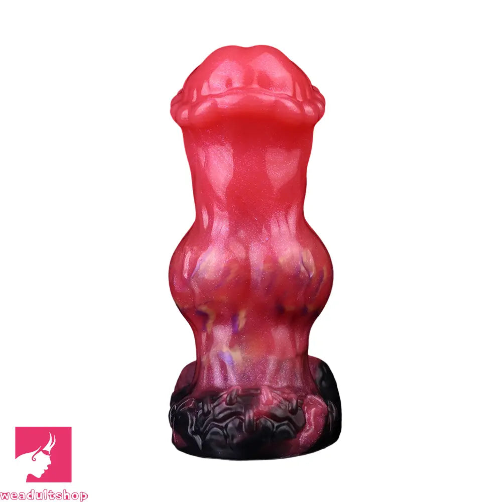 5.43in Horse Knot Silicone Fantasy Dildo For G Spot Sex Anal Toy Play