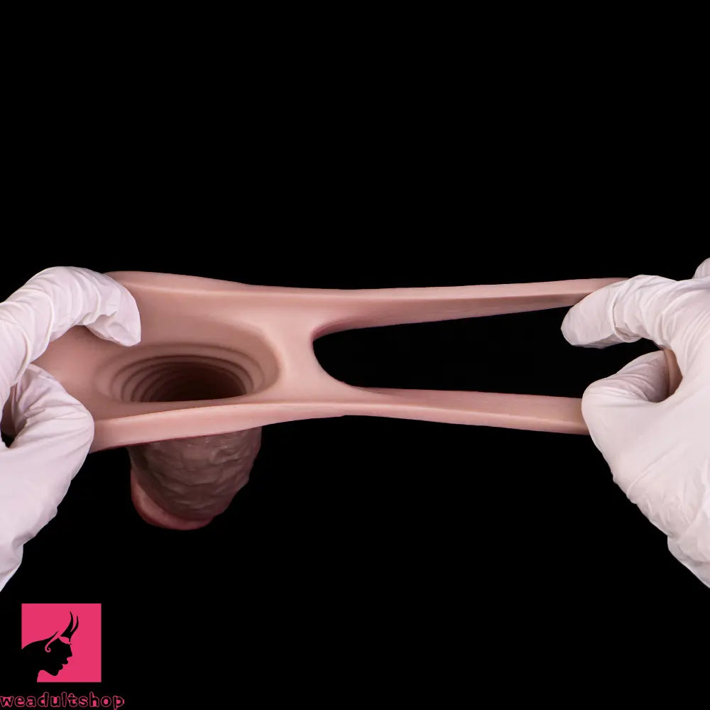 4.96in 6.42in Realistic Penis Cock Dildo Sleeve Extender For Women Clit