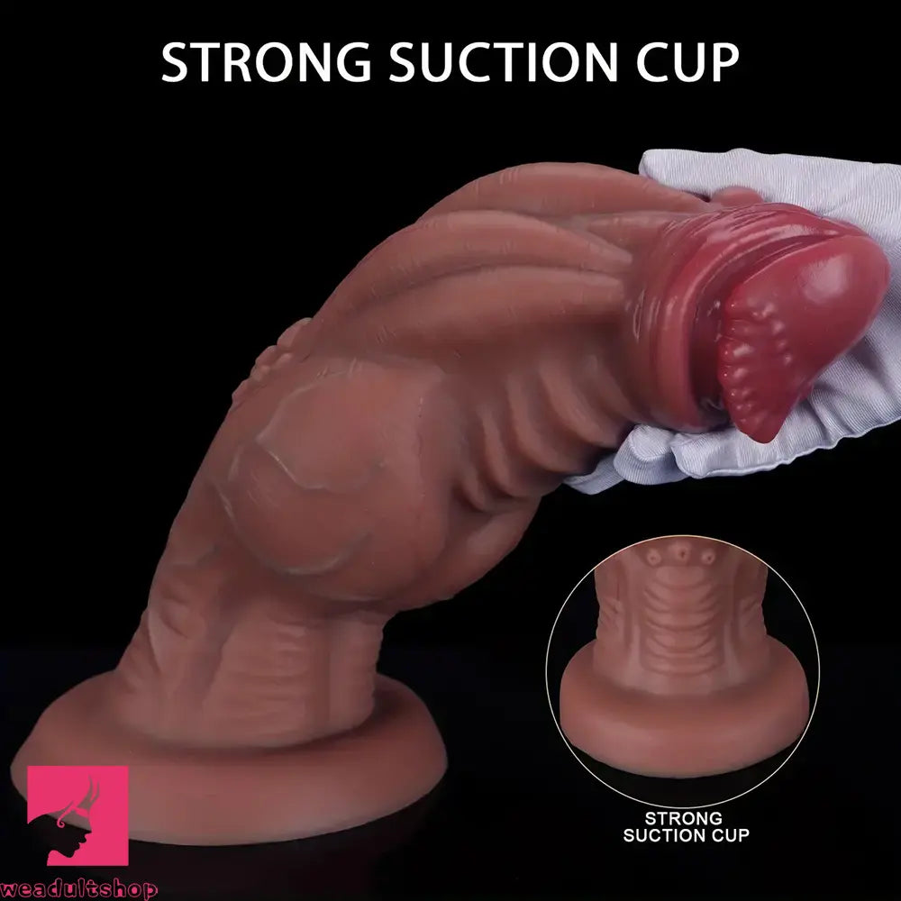 9.05in 9.44in 10.23in 11.61in 12.59in G-Spot Tentacle Knot Fantasy Soft Dildo