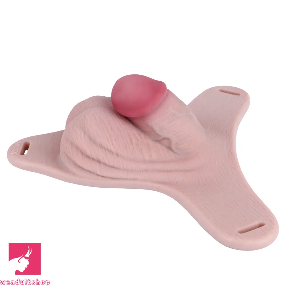 3.93in Real Hollow Chastity Cage Dildo Adult Sex Toy For Women Couples