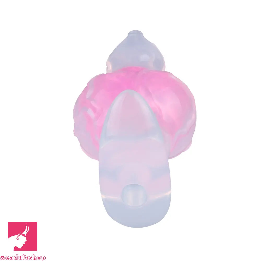 4.48in Fox Tail Wear Anchor Fantasy Dildo Butt Plug For BDSM Role Sex