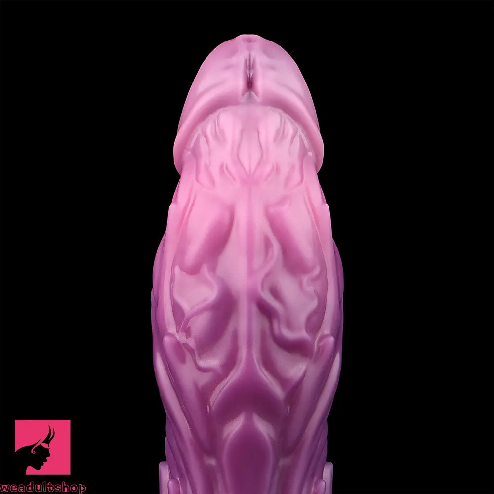 9.64in Squeezing Inflatable Alien Penis Fantasy Odd Silicone Dildo For Sex