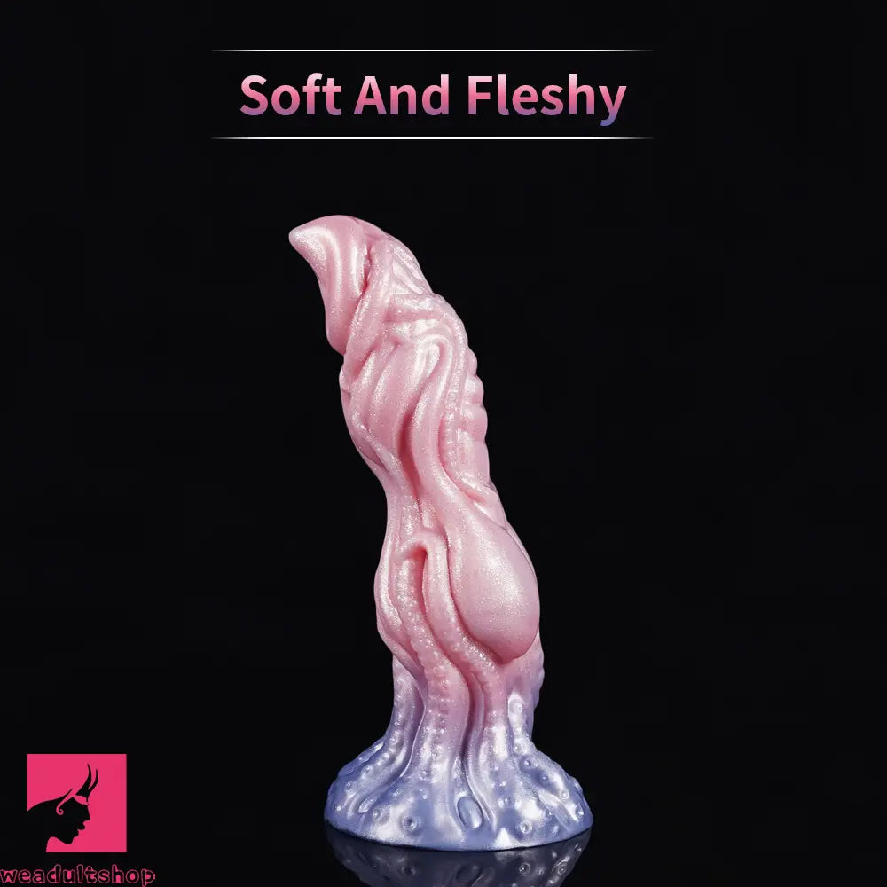 Fantasy Monster Dog Knot Female Soft Silicone Anal Plug Dildo For Prostate