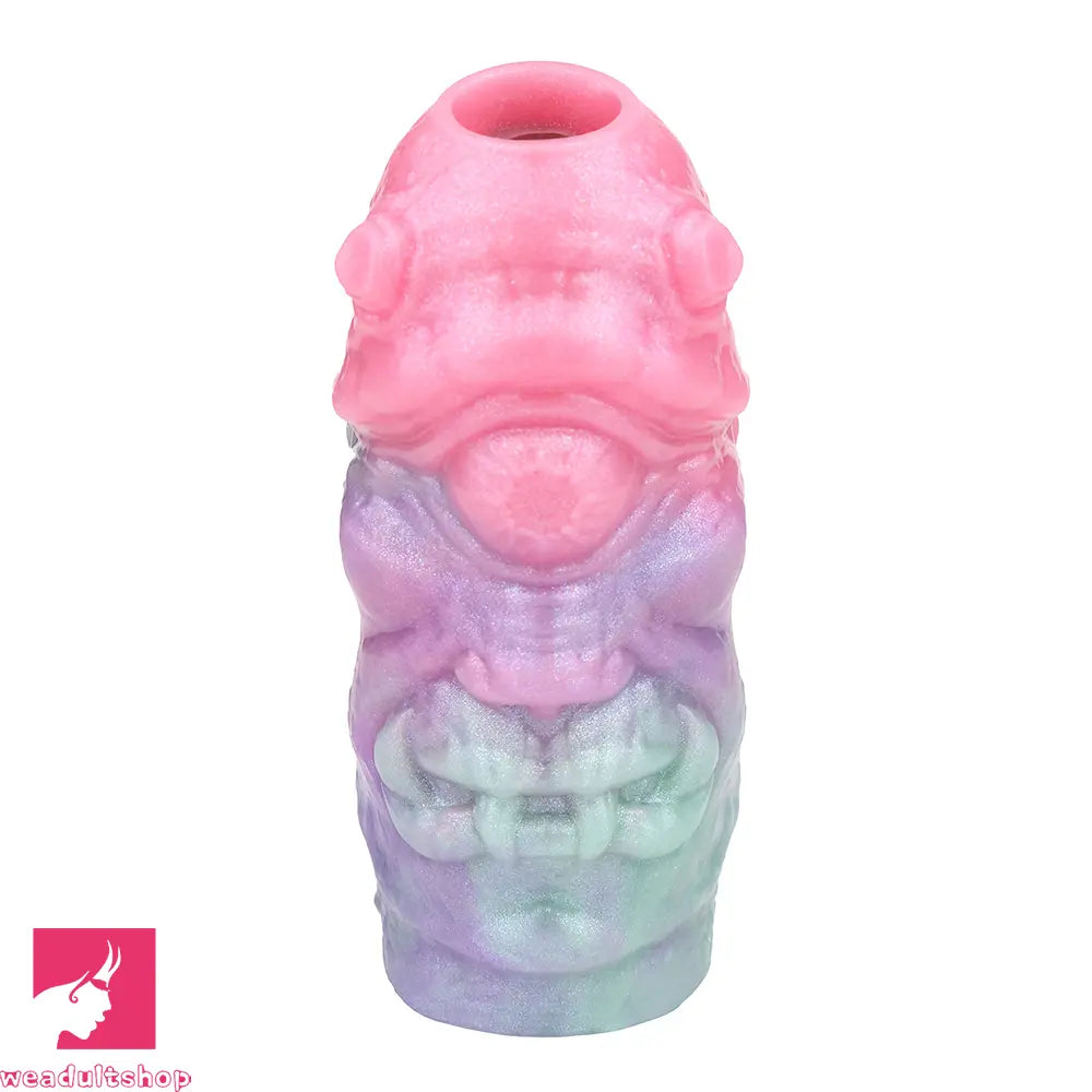 5.03in Velvet Pulse SHAZ-3019 Fantasy Hollow Dildo Sleeve Cock Extension