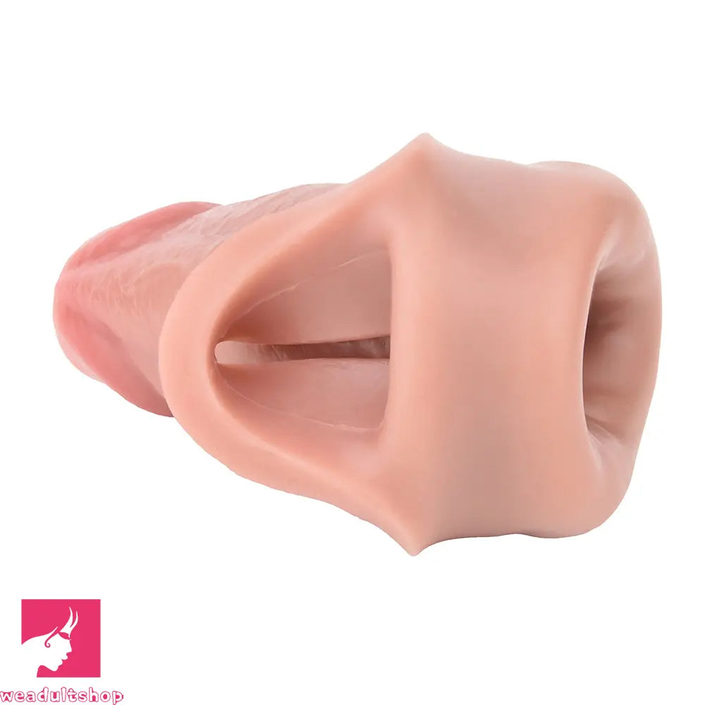 5.19in Strap on Penis Extender Cock Sleeve Dildo Realistic Simulation Cock