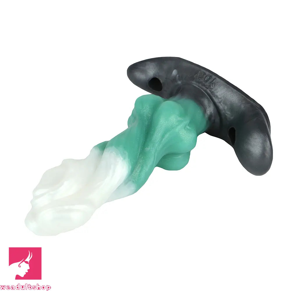 7.08in Odd Dog Knot Strap on Dildo For Fox Tail Cosplay Anus Dilator Masturbator