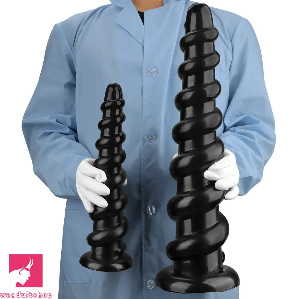 11.02in 13in 15.55in 17.32in 19.68in Super Long Huge Thread Butt Cock Dildo