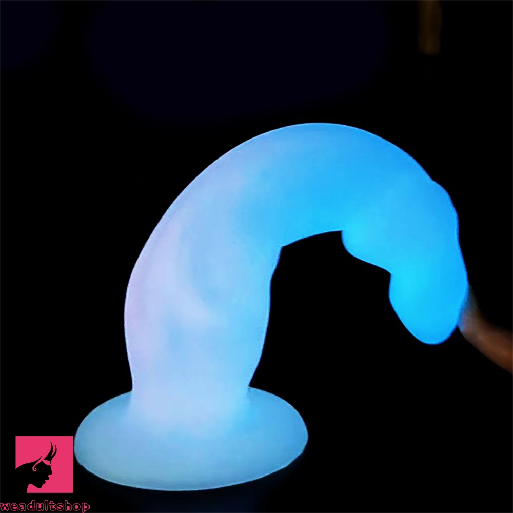 9.44in 10.8in 12.5in Big Luminous Silicone Soft Cock Dildo For Prostate