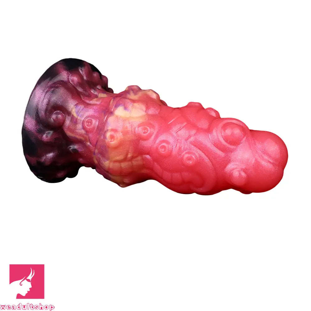 5.91in Fantasy Silicone Soft Monster Cock Dildo With Suction Cup Penis