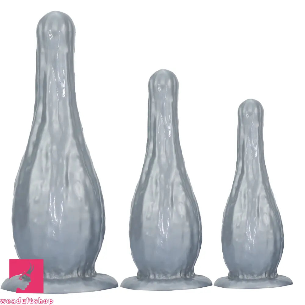 5.31in 7.08in 9.05in Fantasy Silicone Dildo Vase Shape With Suction Cup