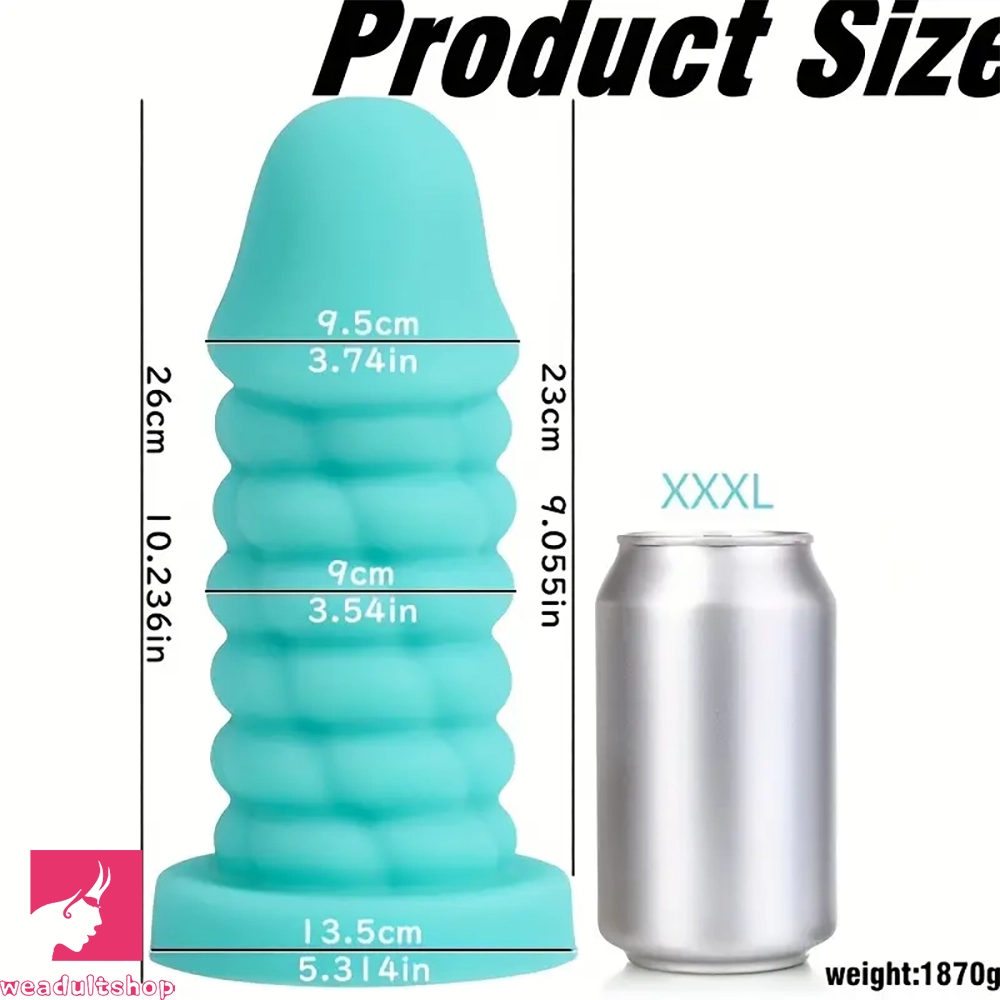 4.72in 5.9in 6.69in 7.87in 9.06in 10.24in Large Anal Plug Dildo Clit Toy