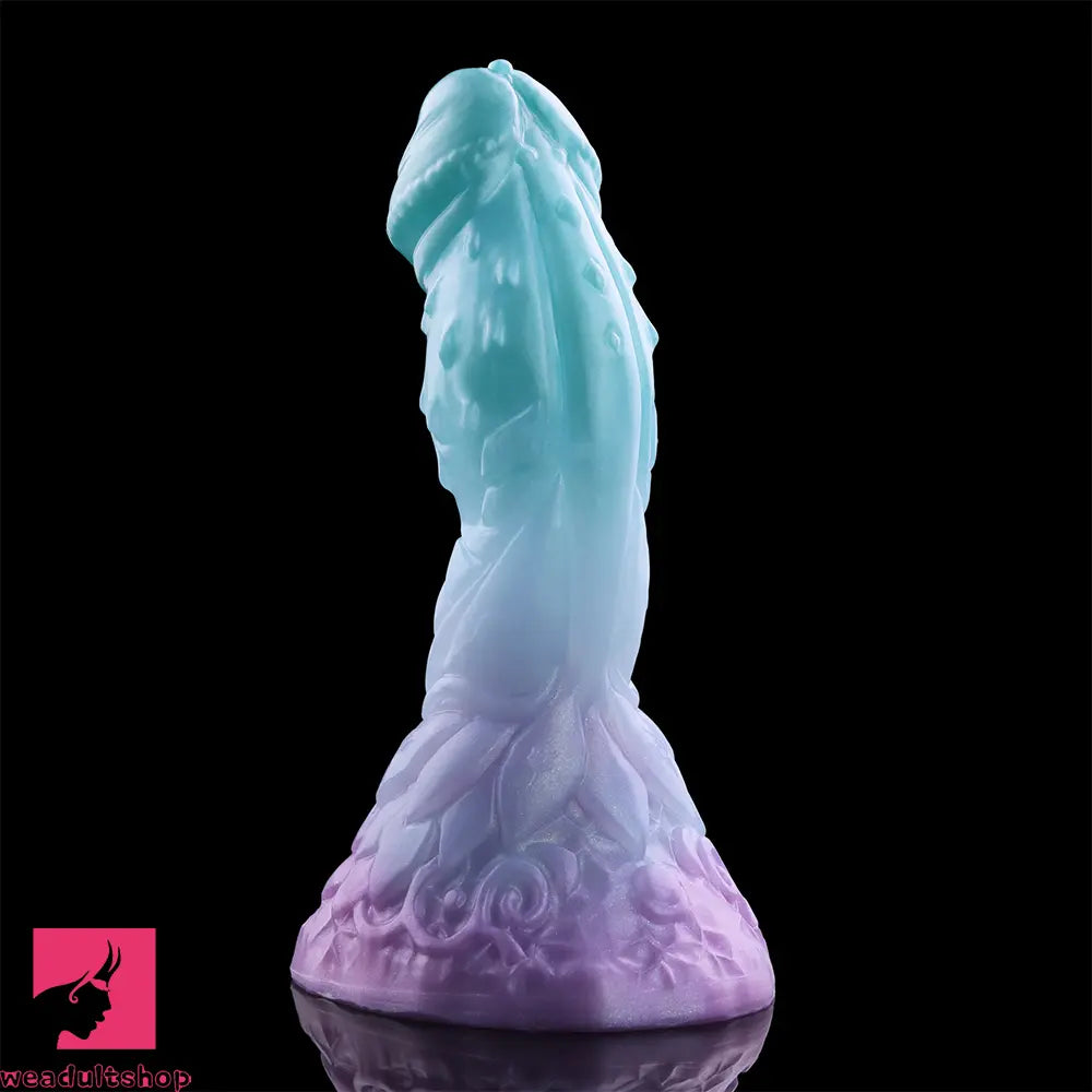 4.68in 5.9in 7.16in 8.26in Spiked Monster Silicone Odd Dildo With Key Chain