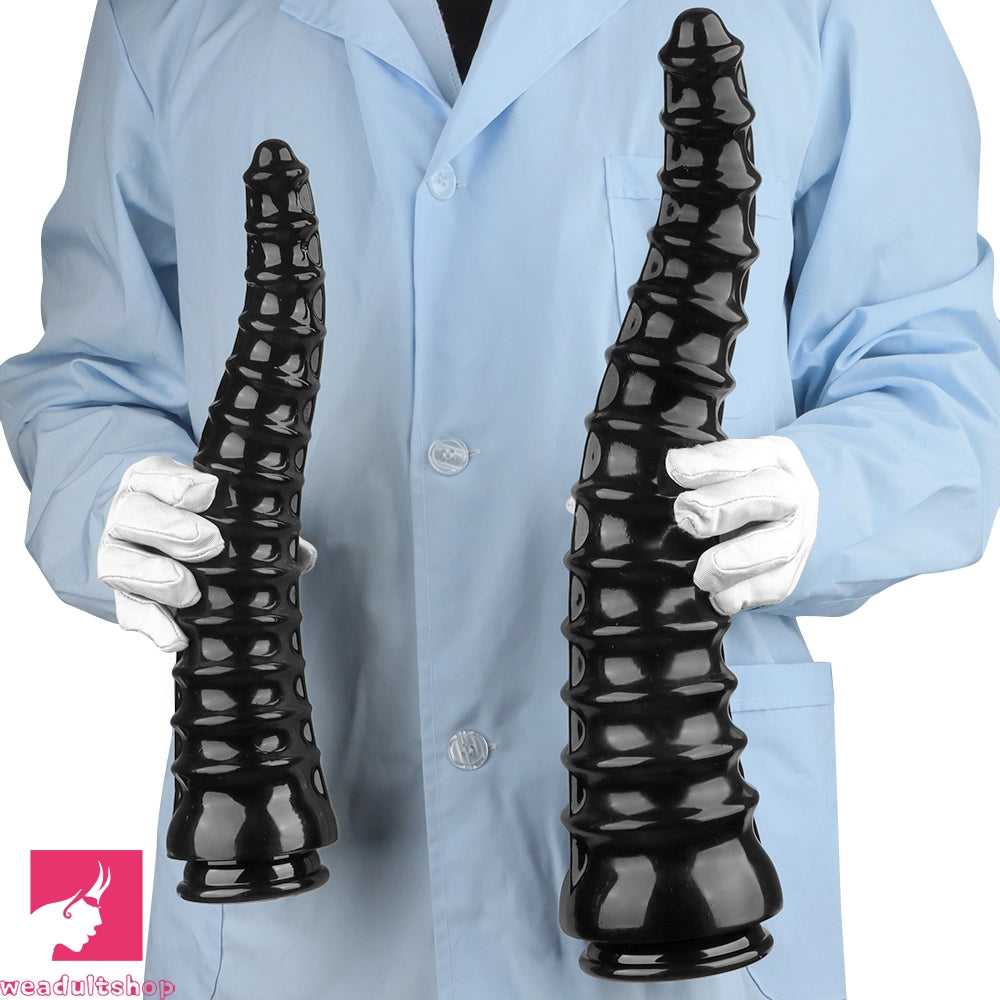 10.82in 13.38in 16.73in Super Large Black Anal Plug Dildo For Adult Women