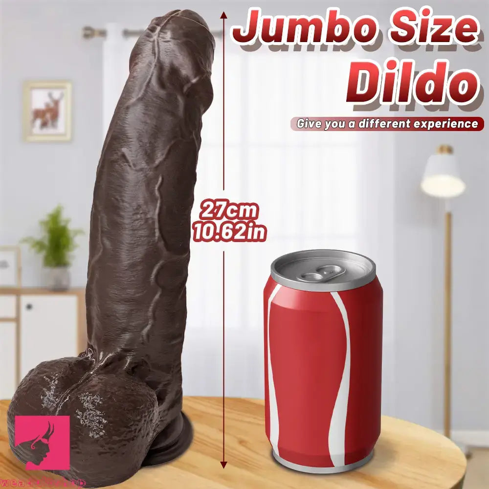 7.87in 9.25in 10.62in Uncut Foreskin Strap on Dildo Masturbation Cock Toy