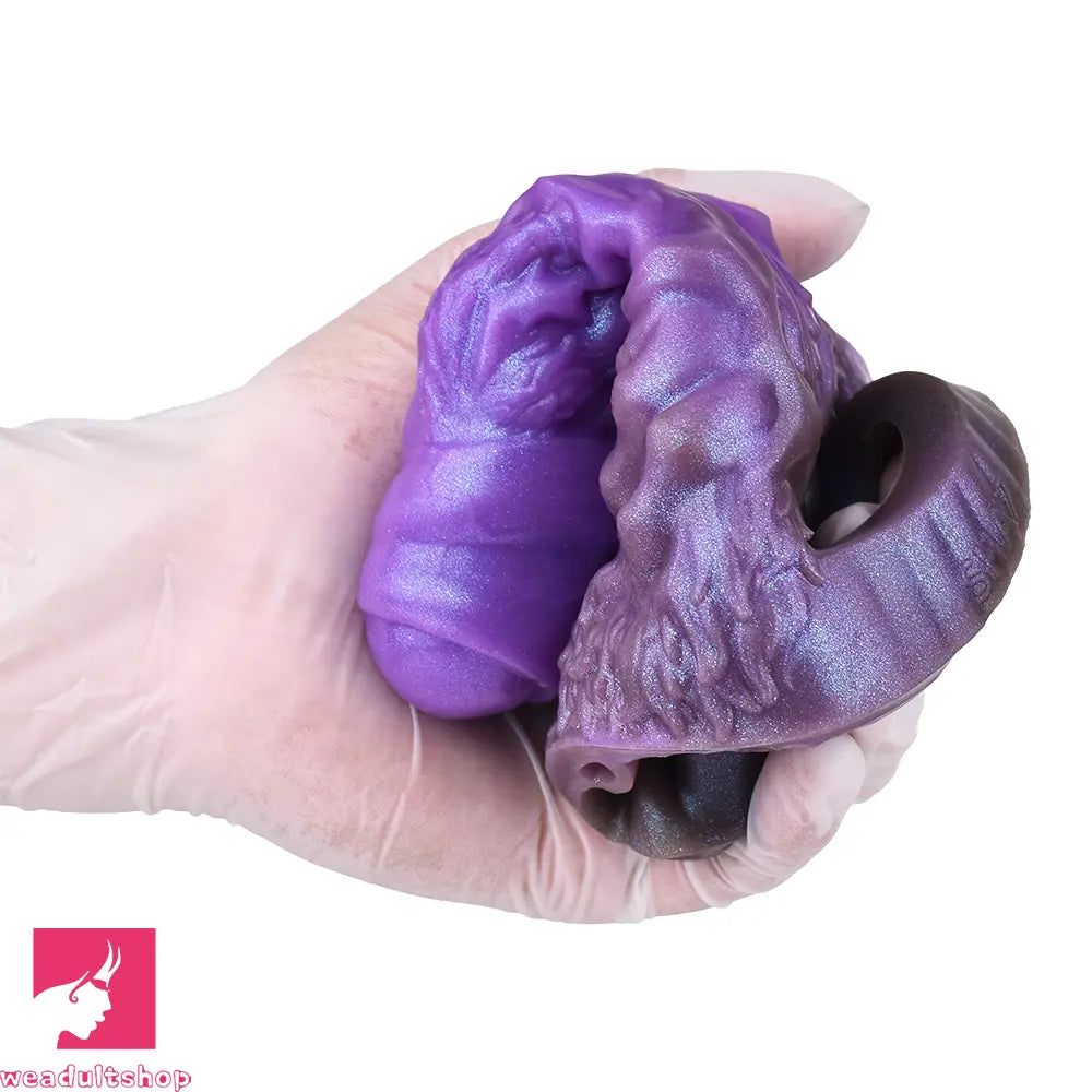 5.98in Dragon Beast Creature Fantasy Hollow Dildo Cock Odd Sleeve