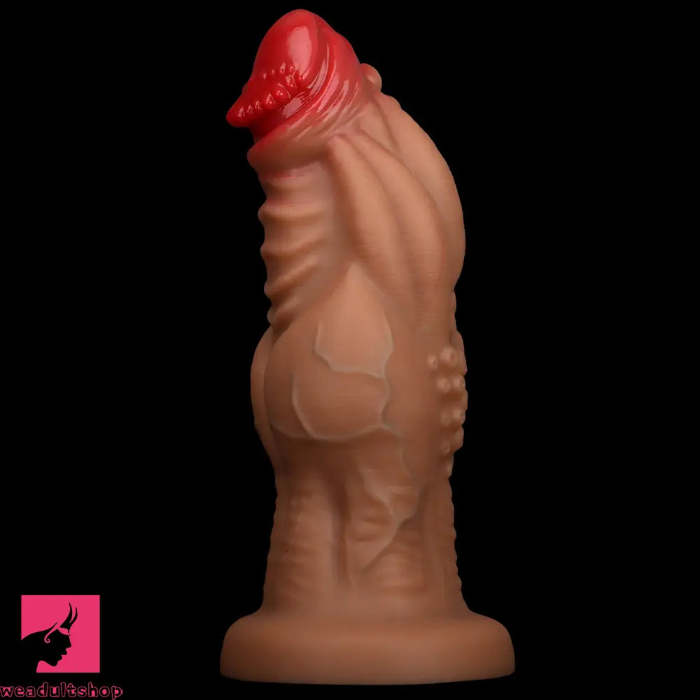 8.85in 9.64in 10.23in 11.41in 12.59in Odd-shaped Large Silicone Anal Dildo