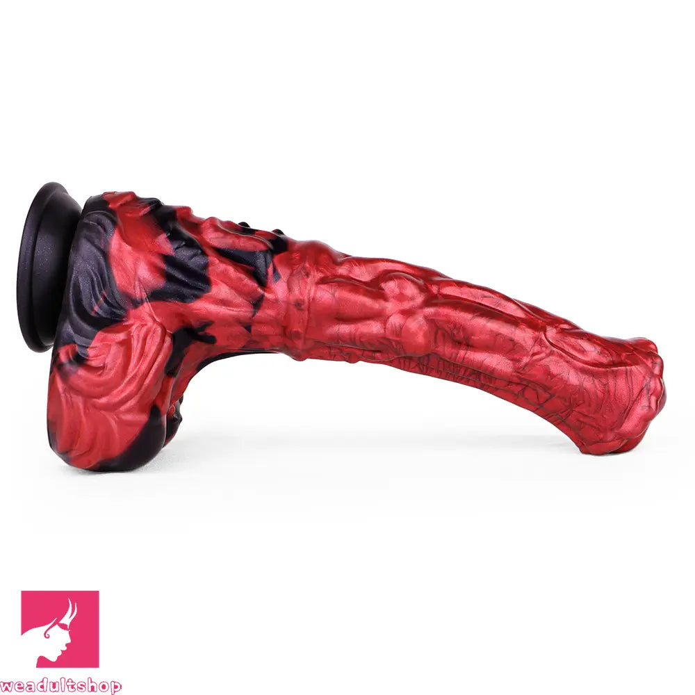 12.01in Horse Cock Dildo With Strong Suction Cup For Hands-Free Toy