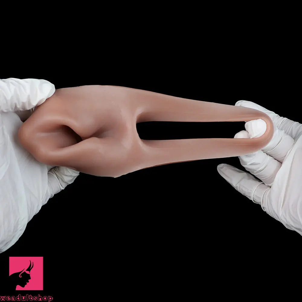 6.29in Realistic Silicone Soft Cock Sleeve Dildo For Anal Orgasm Masturbation
