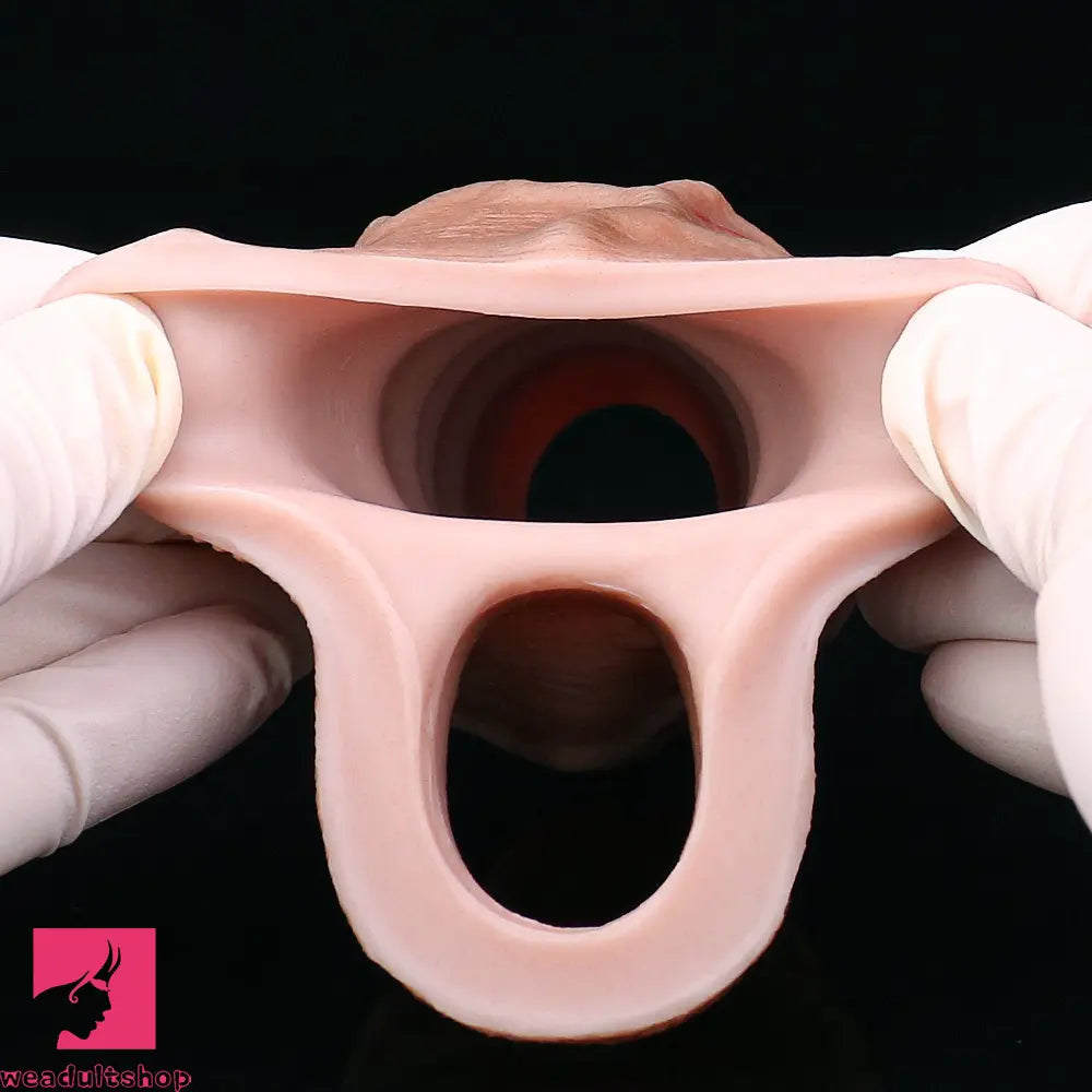 3.93in Realistic Penis Cock Dildo Small Sleeve Extender For Big Penis Toy