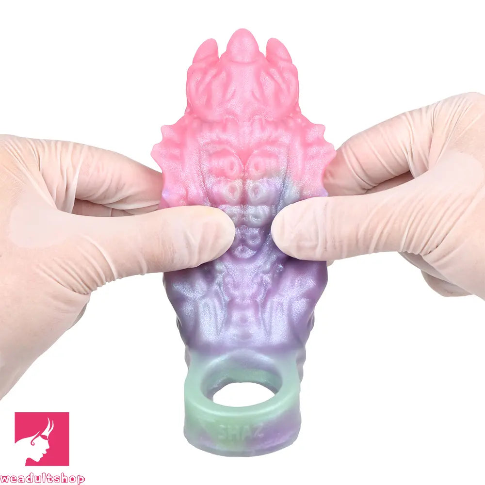 4.8in Illusion Bloom SHAZ-3014 Fantasy Hollow Dildo Sleeve Extension