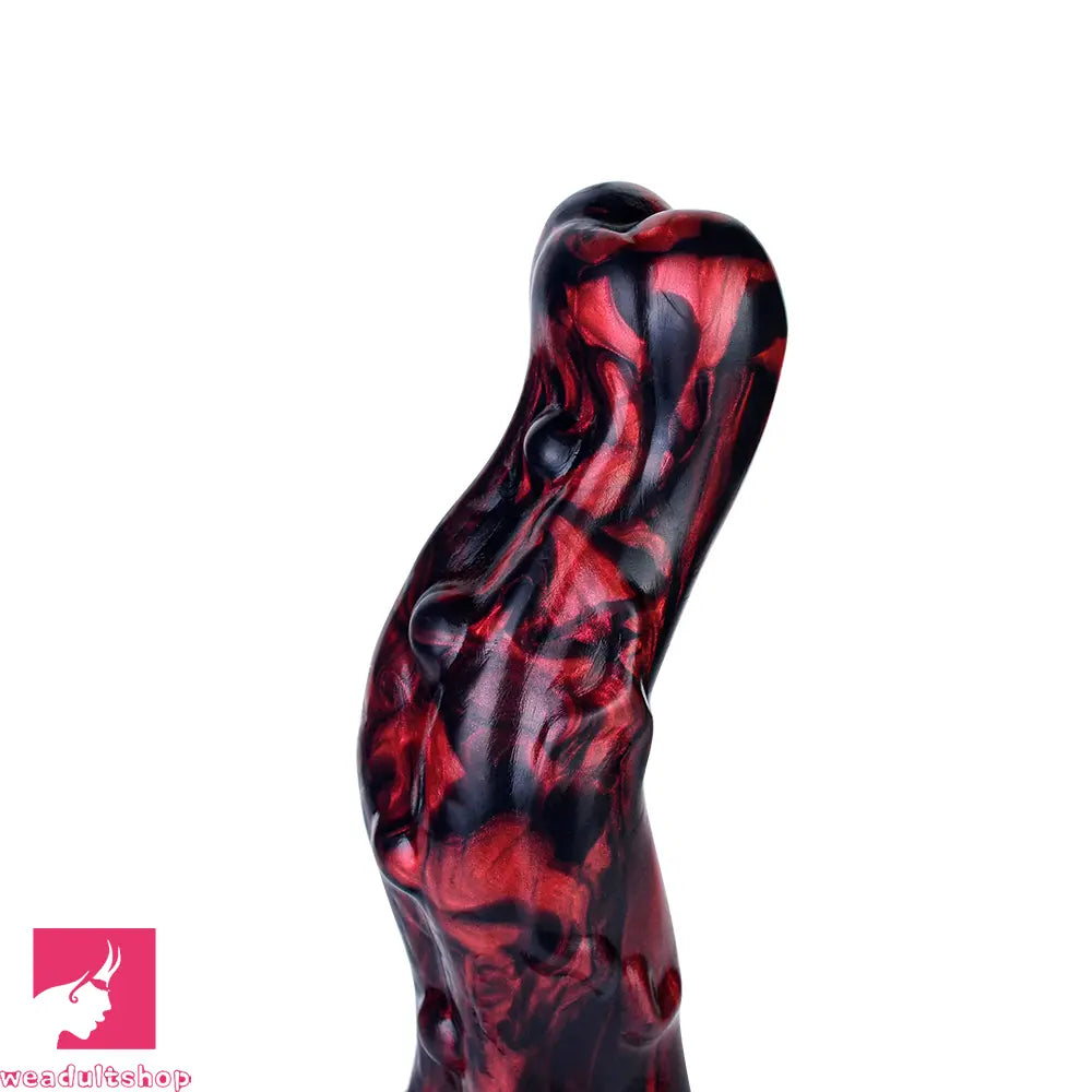 5.51in 7.56in 9.84in 12.6in 17.72in Monster Silicone Creature Penis Dildo