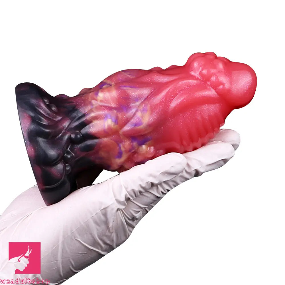 5.51in Fantasy Monster Thick Odd Dildo Silicone Soft Sex Toy For Clit