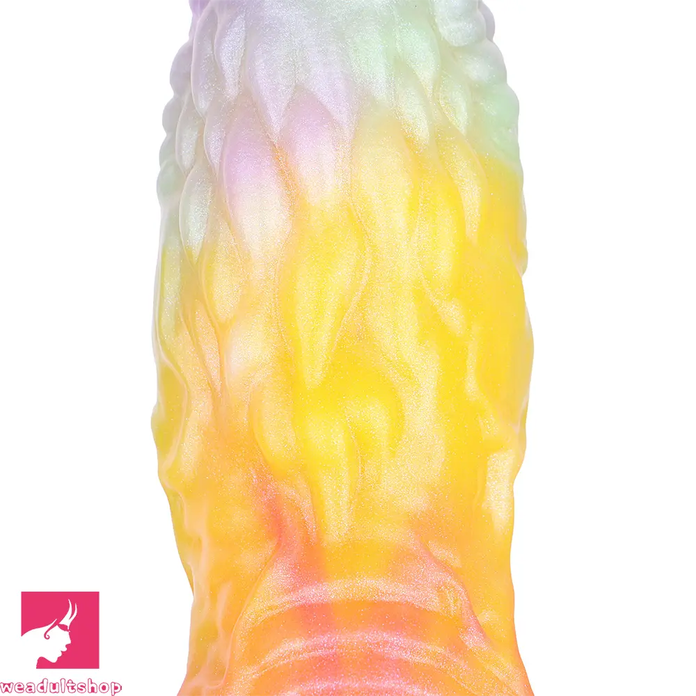 9.17in Monster Fantasy Silicone Soft Strap on Hollow Dildo Panty Cock