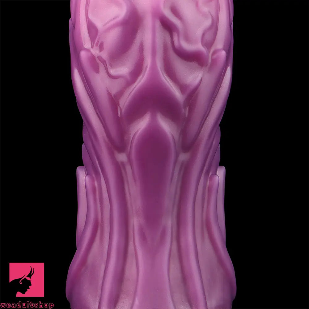 9.64in Squeezing Inflatable Alien Penis Fantasy Odd Silicone Dildo For Sex