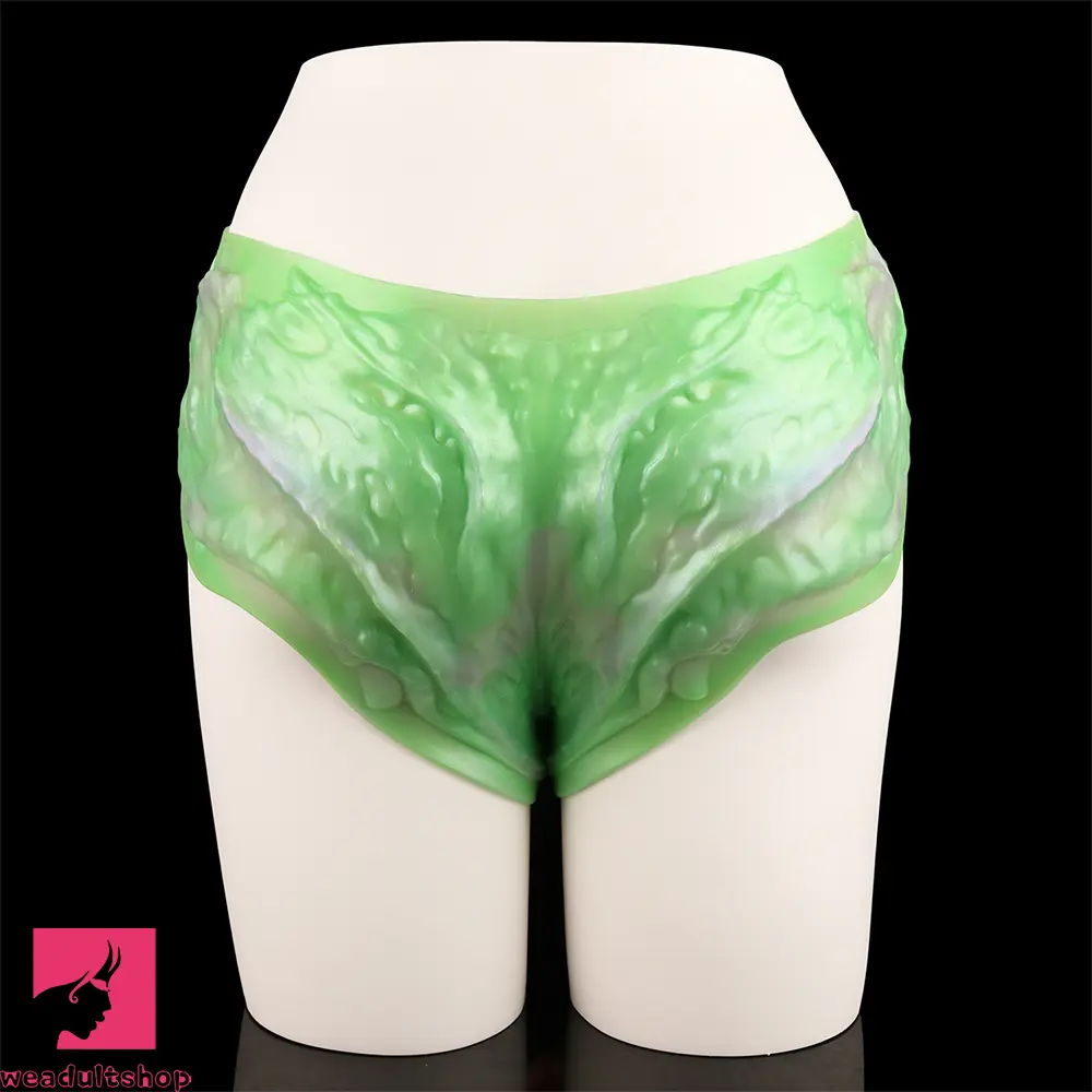 8.26in Monster Fantasy Hollow Dildo Harness Pants Strap on Spiked Dildo