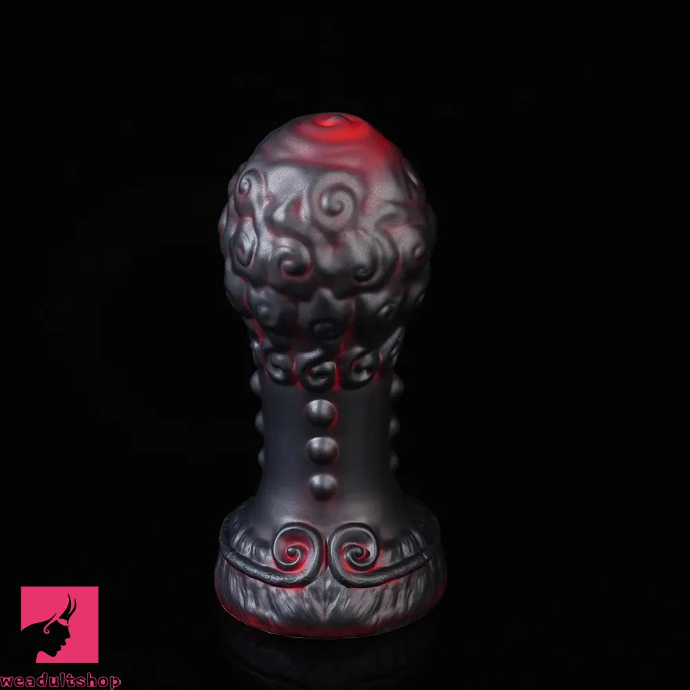 5.51in 7.08in 9.05in Spiked Silicone Round Silicone Soft Odd Dildo Anal Plug