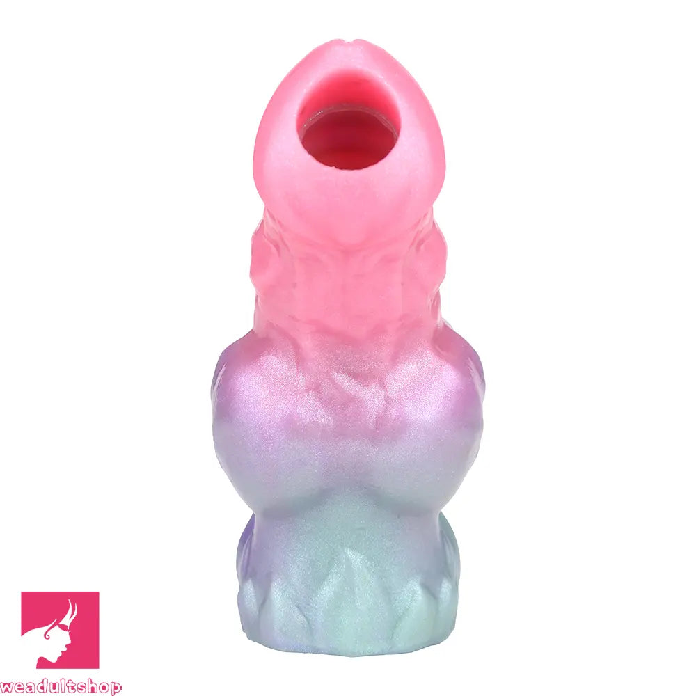 5.9in Flesh Shell SHAZ-3006 Fantasy Hollow Dildo Sleeve For Cock Extension